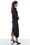 Women's Back Slit Midi Length Skirt - 2