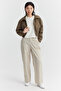 Women's Hooded Slim Coat - 8