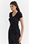 Women's Deep V-Neck Bodysuit - 3