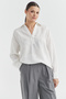 Women's Plaid V-Neck Shirt - 2
