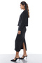 Women's Back Slit Midi Length Skirt - 3
