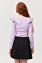 Girl's Shoulder Detailed Blouse - 4