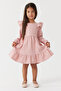 Girl's Long Sleeve Dress - 2