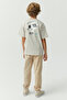Boys' Sweat Pants with Elastic Waist and Legs - 4
