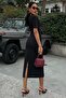 Gathered Waist Midi Dress 2853 - 4