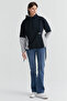 Women's Detailed Hooded Sweat Top - 6