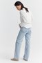 Women's High Waist Straight Leg Jeans - 4