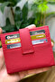 Flora Red Genuine Leather Women's Wallet Polite, Stylish and Convenient - 3