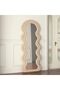 Wavy Shaped Full Length Dressing Mirror 70X170 CM - 5