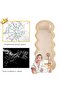 Wavy Shaped Full Length Dressing Mirror 70X170 CM - 4