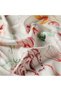 White Melancholia Patterned Tivil Silk Scarf - 2