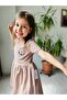 Angel Pattern Embroidered Girl's Dress - 2