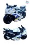 Frictional Quality Toy Motorcycle Special Production from Abroad Police Motor 14 Cm. 1 Piece - 2