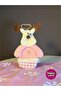 Christmas Tree Ornament Deer 20 cm Macaron Pink Plush Hanging Ornament Hpy26044 - 6