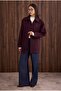Basic Coat Burgundy - 4