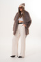 Belted Wide Collar Midiboy Coat - 2
