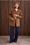 Basic Coat Dark Camel