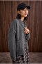 Alpaca Short Cardigan Anthracite - 2