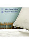 Premium 2-Piece Duck Down Feather Pillow – Hotel Quality Comfort | Standard Size 70x50 cm - White - 7