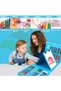Kids Drawing Set 208 Pcs Art Set for Kids with Painting Cards,Coloring Painting Sets (Blue) - 2