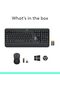 MK540 Advanced Wireless Keyboard & Mouse Combo, Arabic Layout - Black - 8