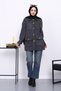Smoked Pocketed Buttoned Cashmere Jacket - 2