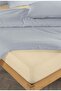 Chic 100% Cotton Ranforce Akay Light Blue Yarn-Dyed Duvet Cover Set Single Size - 160X220 cm - 3