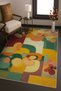 Mosso Figure Themed Pattern Woven Base Vintage Decorative Carpet Mosso1565 - 2