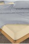 Mira 100% Cotton Ranforce Yezra Navy Blue Yarn-Dyed Duvet Cover Set Single Size - 160X220 cm - 3