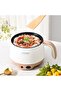 Eggs Boiler Electric Cooking Pot with Glass Lid Noodles Cooker - 1.5L - 4