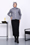 Smoked Cold Yarn Buttoned Cardigan - 2