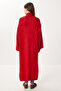 Oversized Long Knitwear Cardigan Ldd0129 Red - 5
