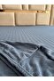 Mesli̇na Home 100% Cotton Single/Double Fitted Sheet (1St) Class Domestic Production) - 3