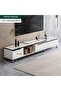 Living Room Modern Shelf Storage Cabinet Table - 2