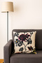 Throw Pillow Cover 45X45 Natural Linen Fabric - with Zipper - Zipper Is Intact. - 2