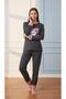 WOMEN'S COTTON PAJAMA SET INTERLOCK FABRIC - 6
