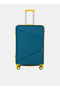 3 Piece Polypropylene Hard side Luggage Set with TSA Lock | Small, Medium, Large) - Peacock Blue - 2