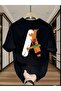 Letter a Artistic Printed T-Shirt