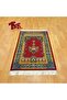 Classic/Authentic Patterned Persian Silk Prayer Rug - 3