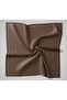 Thin Cotton Soft Scarf Brown-Petrol Green Mink Patterned Non-Slip Textured Breathable 90X90 - 7