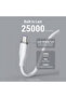 كابل سلسلة موس USB-C إلى USB-C بطول 1.8 متر وقوة 100 واط - أبيض - 2