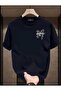 Good Day Written Geometric Pattern T-Shirt - 2