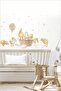 Vintage Chicks, Balloon and Basket Children's Room Wall Sticker - 4