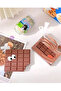 Chocolate Shaped Notebook – Design Notepad, Kawaii Agenda, Fun Gift, Spiral Cover Notepad - 2