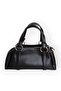 Round Buckle Three-Pocket Lined Hand and Shoulder Bag - 2