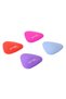 Triangular eraser, 4 colors mix set - 2