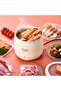 Electric Cooking Pot Noodles Eggs Cooker Boiler Kitchenware Hotpot - 1.8L - 8