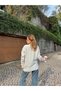 Flower-Detail Women's Knitwear Sweater - 7