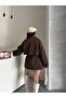 Windbreaker Detail Belted Trench Coat - 7