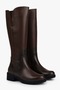 Women's Perla Light Brown Genuine Leather Boots - 5